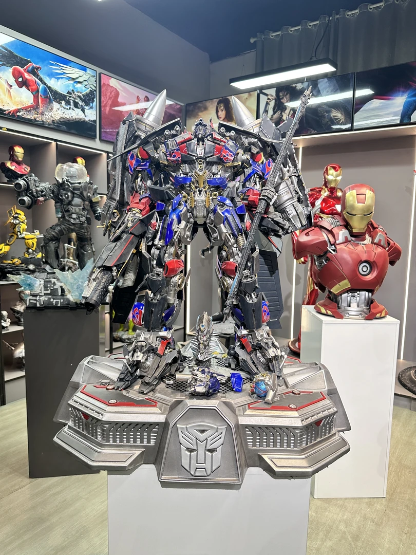 天火 柱子 场景潮玩手办