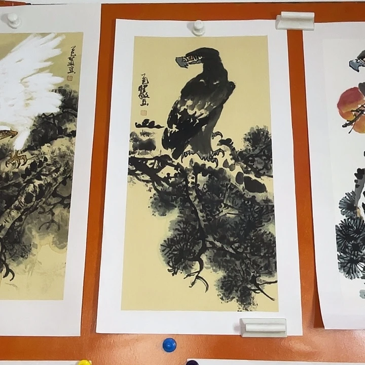 国画张圣敏先生纯手绘作品