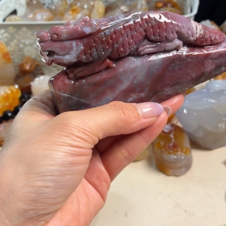 玛瑙/玉髓未镶嵌吊坠(不含链)