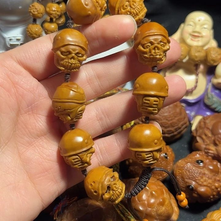 手串/手链橄榄核骷髅军团