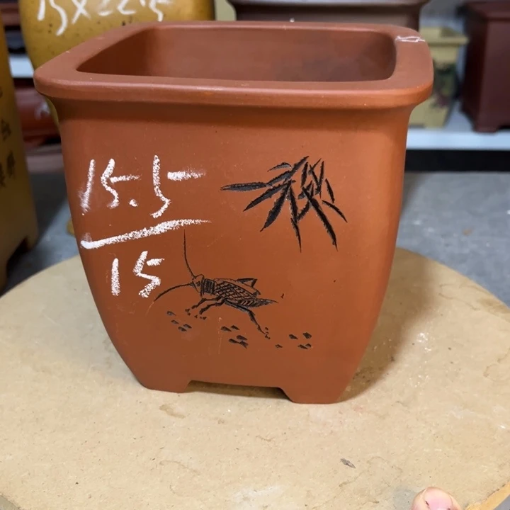 紫砂花盆宜兴紫砂