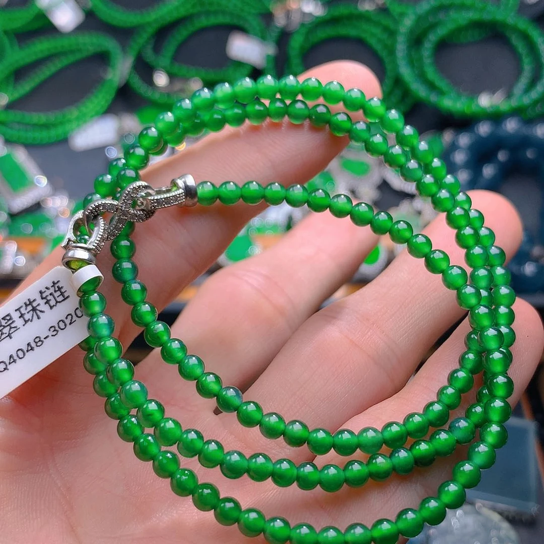 未镶嵌手链翡翠翡翠4.0
