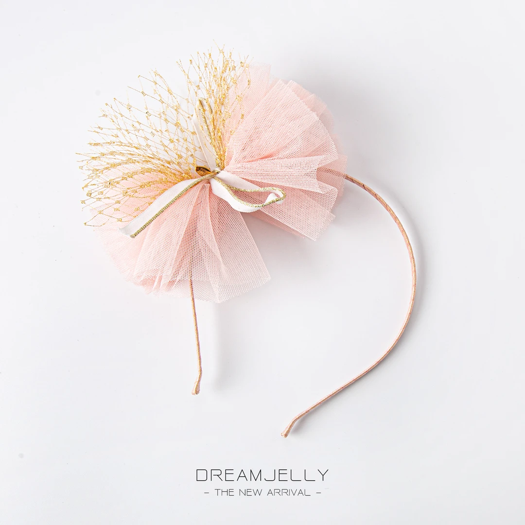 木本尚女童发箍儿童头箍小女孩压发饰公主可爱发箍蝴蝶结防滑头饰