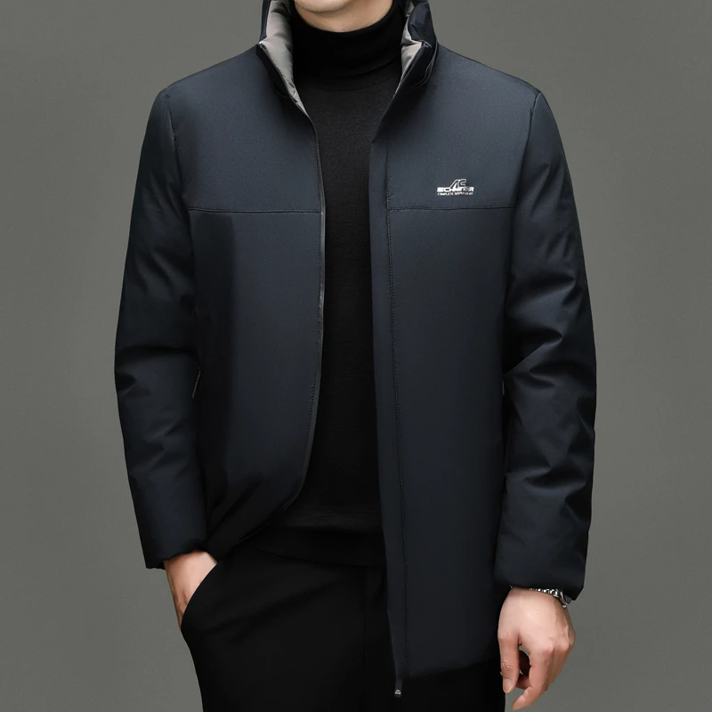 棉衣男装2025年秋季纯色