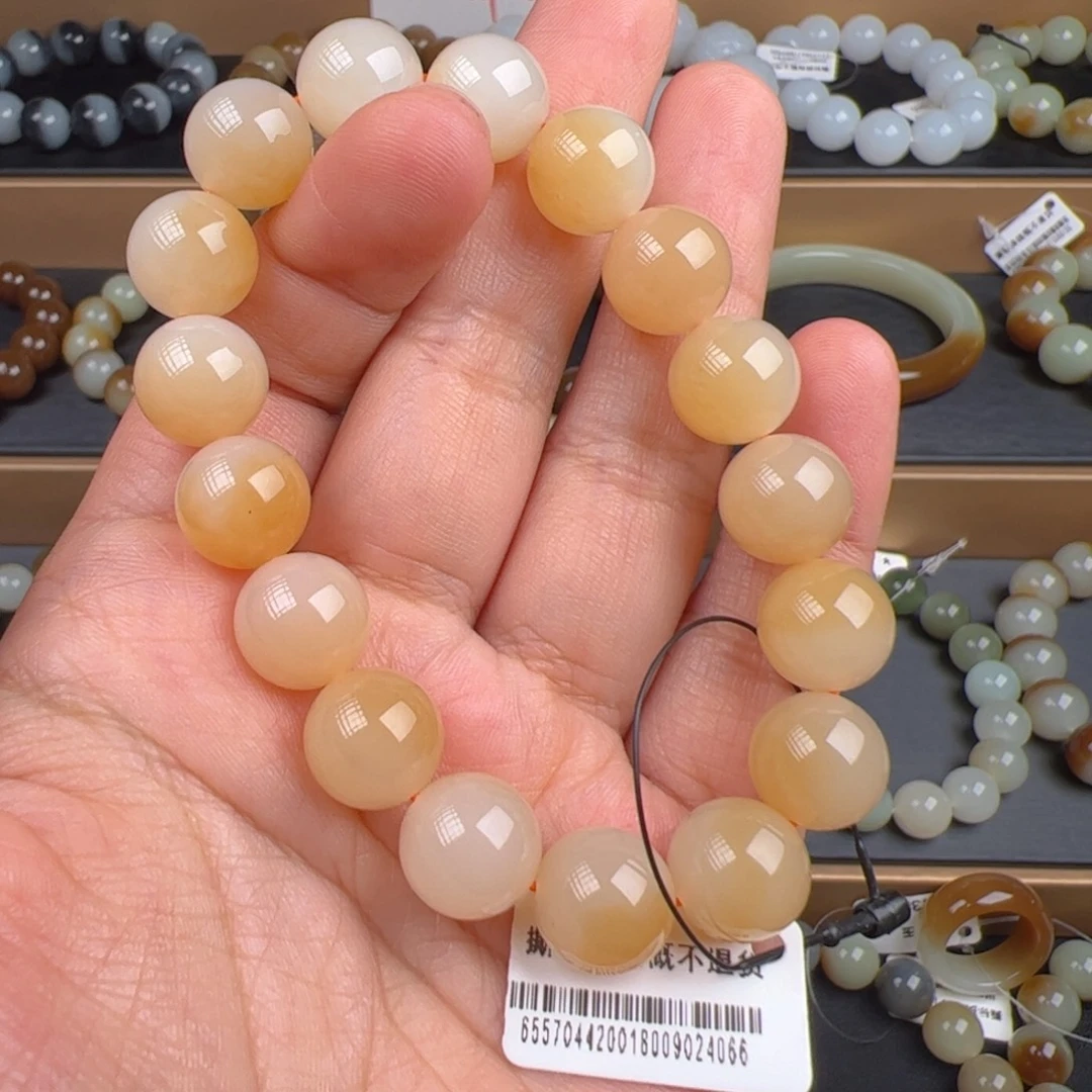 沧***哈和田玉未镶嵌手链