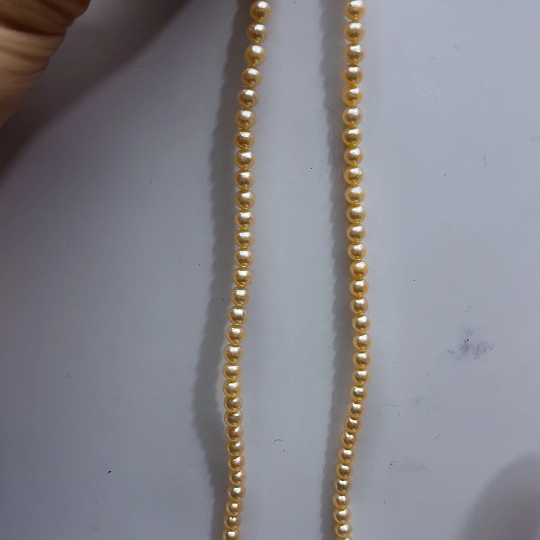 淡水珍珠银S925镶嵌颈饰