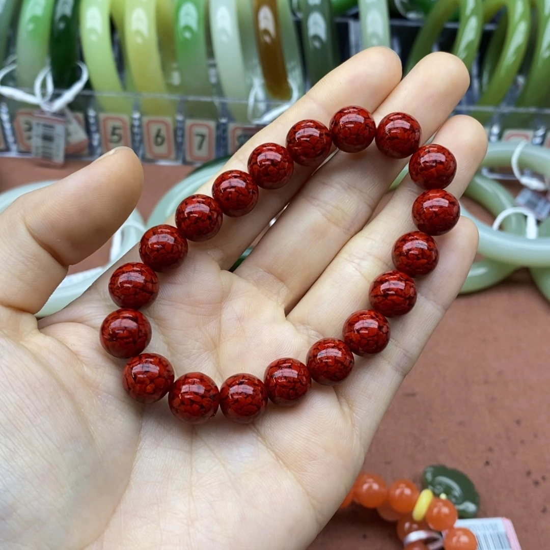 天然辰砂卡10晶体砂