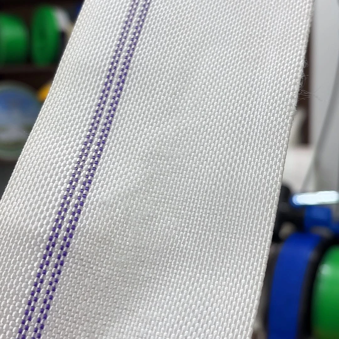 白编织4.5寸100米带接头