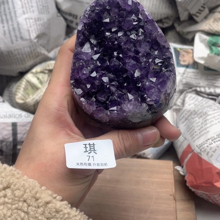 未镶嵌大型摆件（非配饰）紫晶