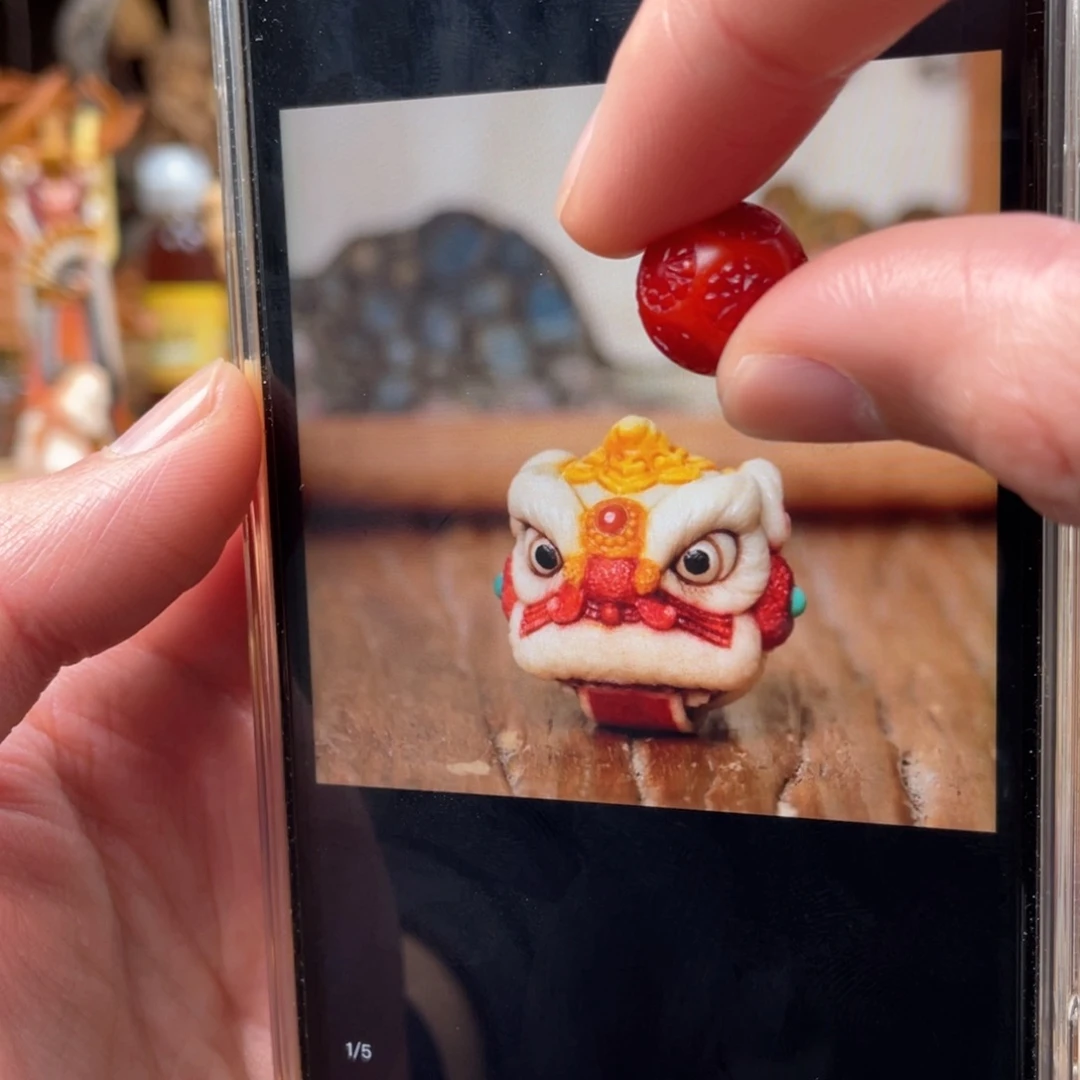 秋***火木方颜竹木艺术把件