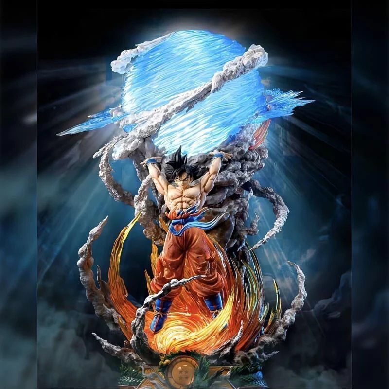 元气弹悟空 可发光 龙珠系列超级赛亚人手办