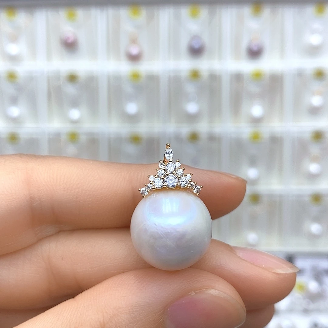 淡水珍珠合金颈饰