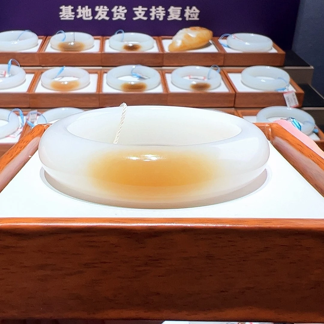 和田玉手镯 51 52未镶嵌