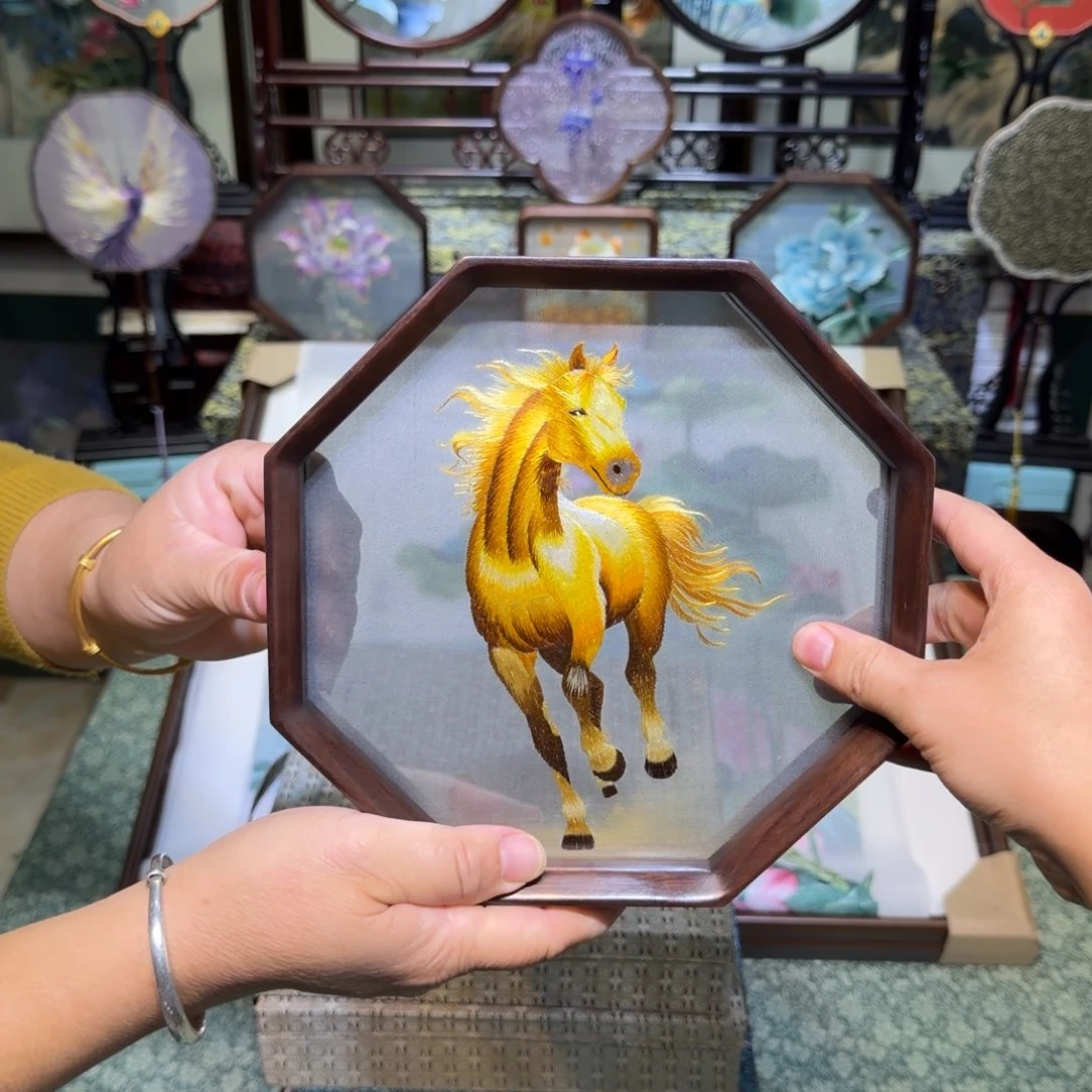 刺绣手工苏绣工艺制作技艺精湛