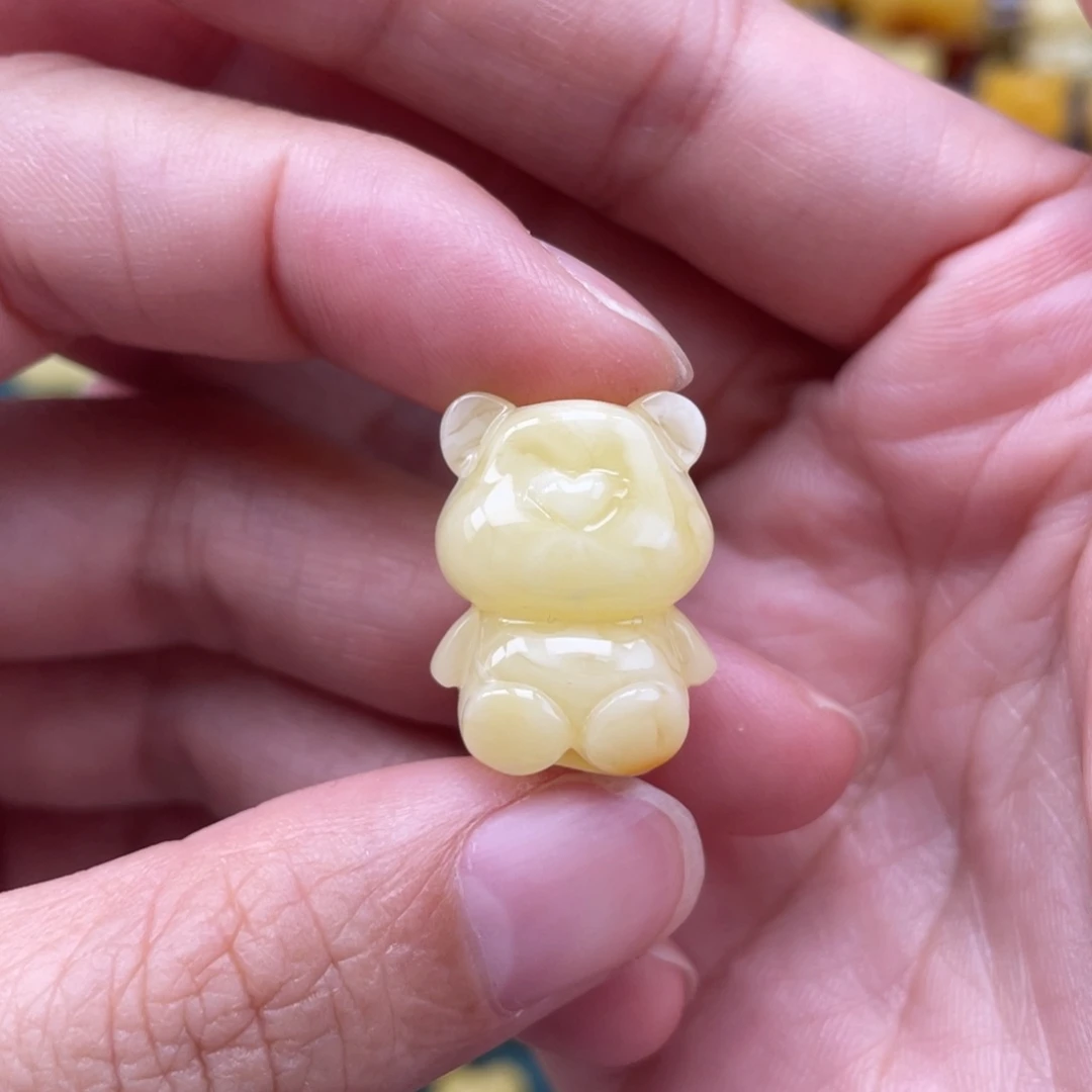 裸石琥珀未镶嵌蜜蜡