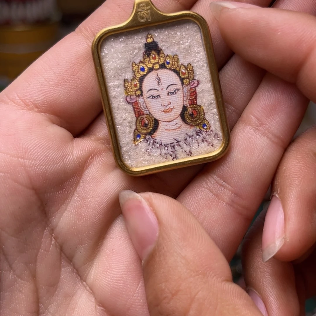 【闪购商品】吊坠甜*蜜白度度手绘卡卡