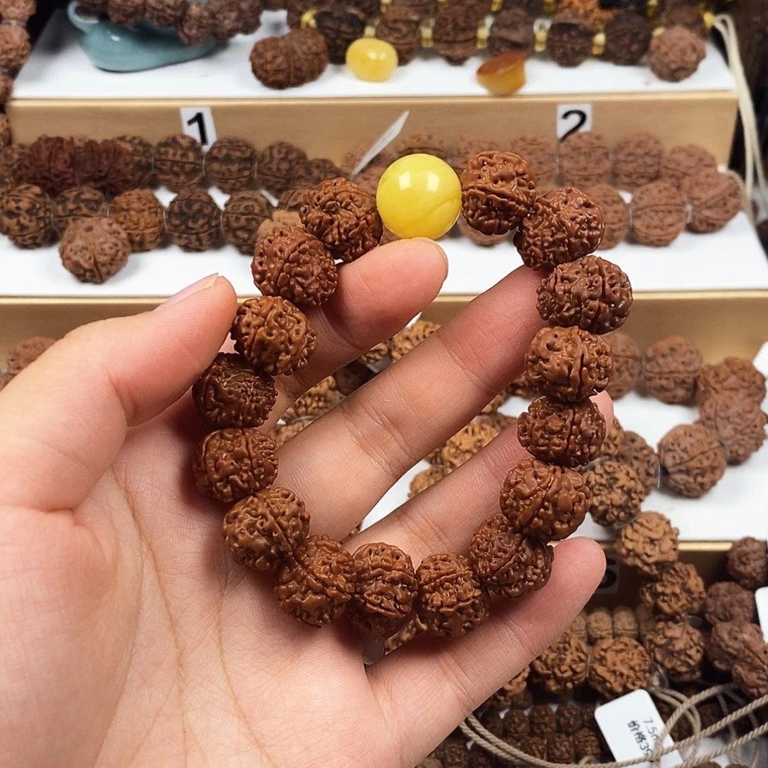 用***2手串金刚菩提收藏版稀有精品6瓣扭转乾坤极致小尺寸