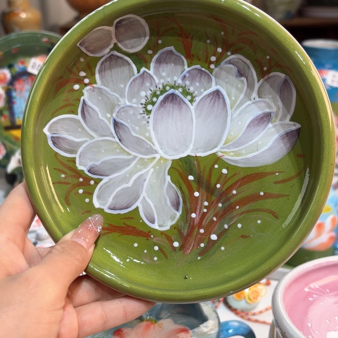 景德镇手绘高温釉下彩陶瓷茶具