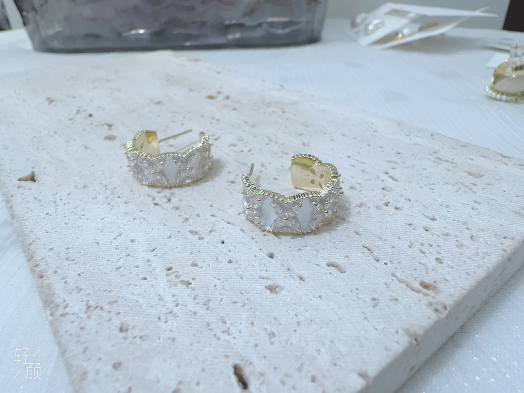 合金耳饰 不点推荐新款耳钉