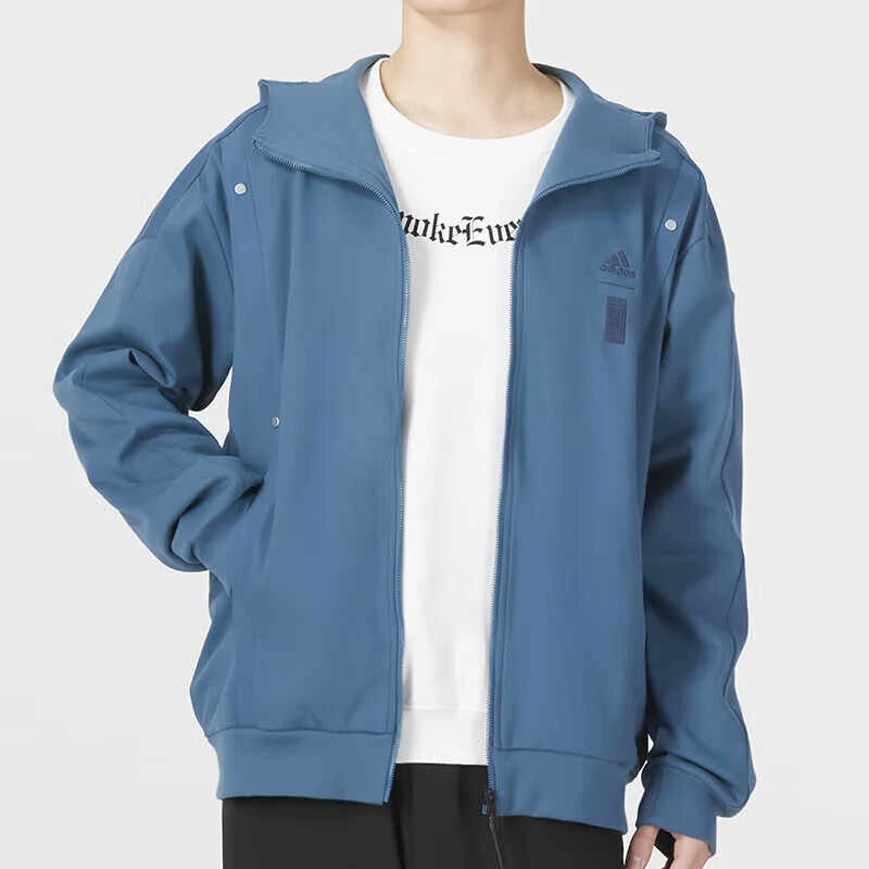 阿迪达斯Adidas男子WJ PREM KN JKT武极运动连帽夹克外套IA8103