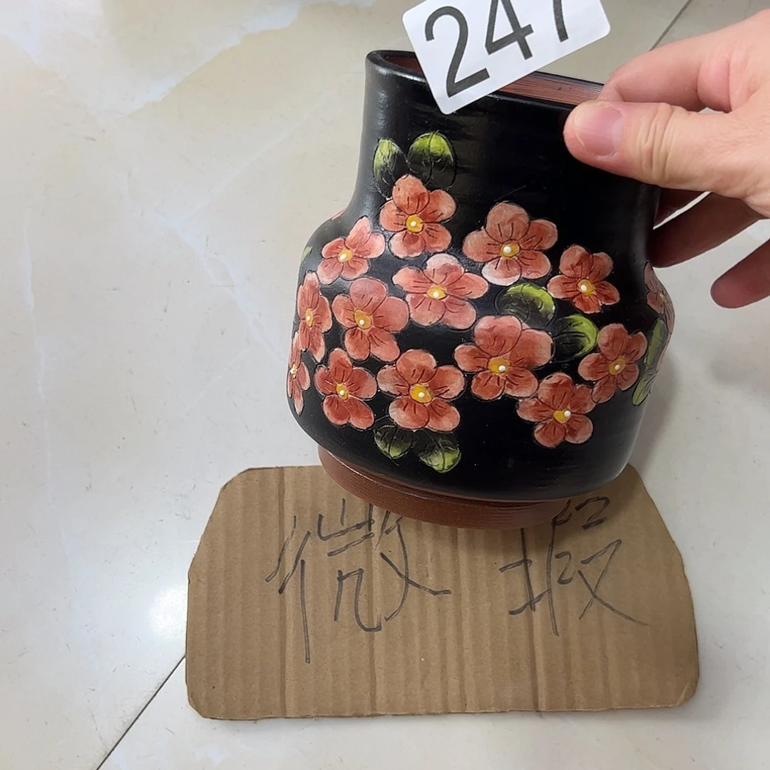 景德镇炫彩手绘口9高14
