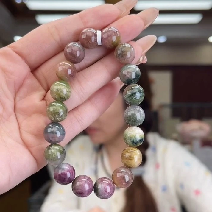 01580332碧玺/未镶嵌11mm+碧玺单圈多样性发货32