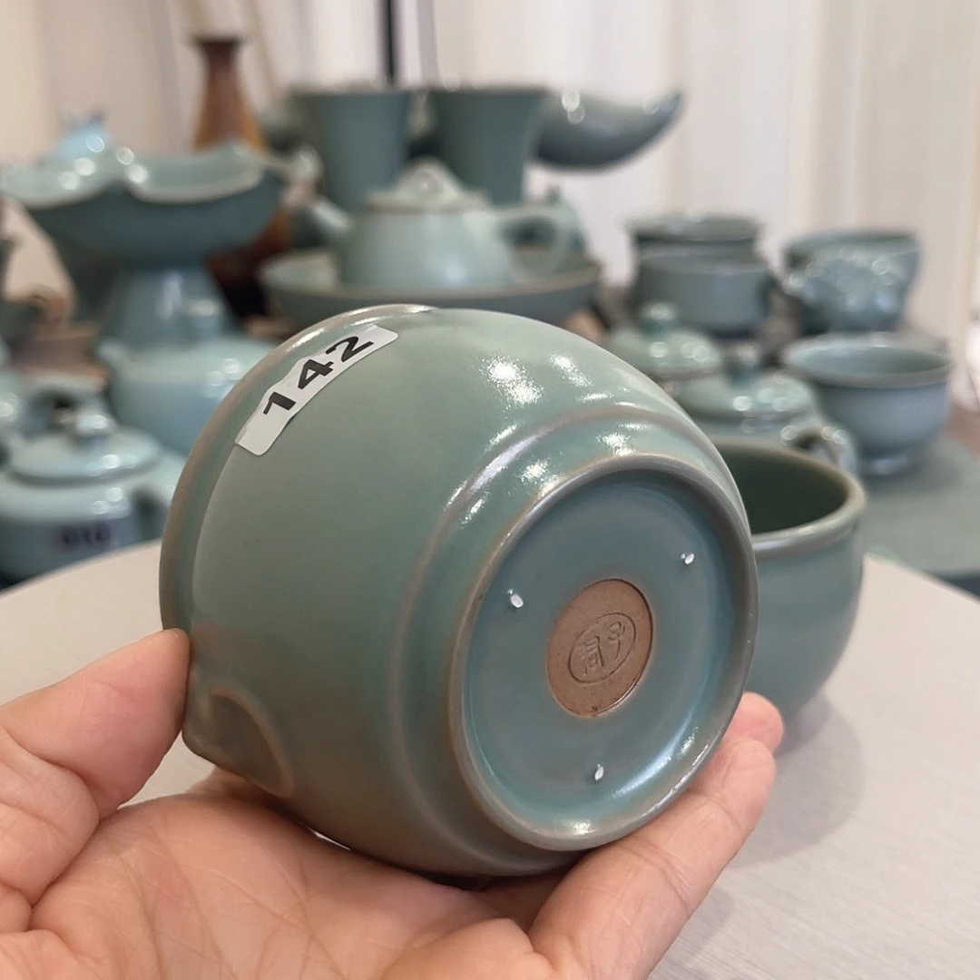 杯子君子老师虎头缸杯手工制作