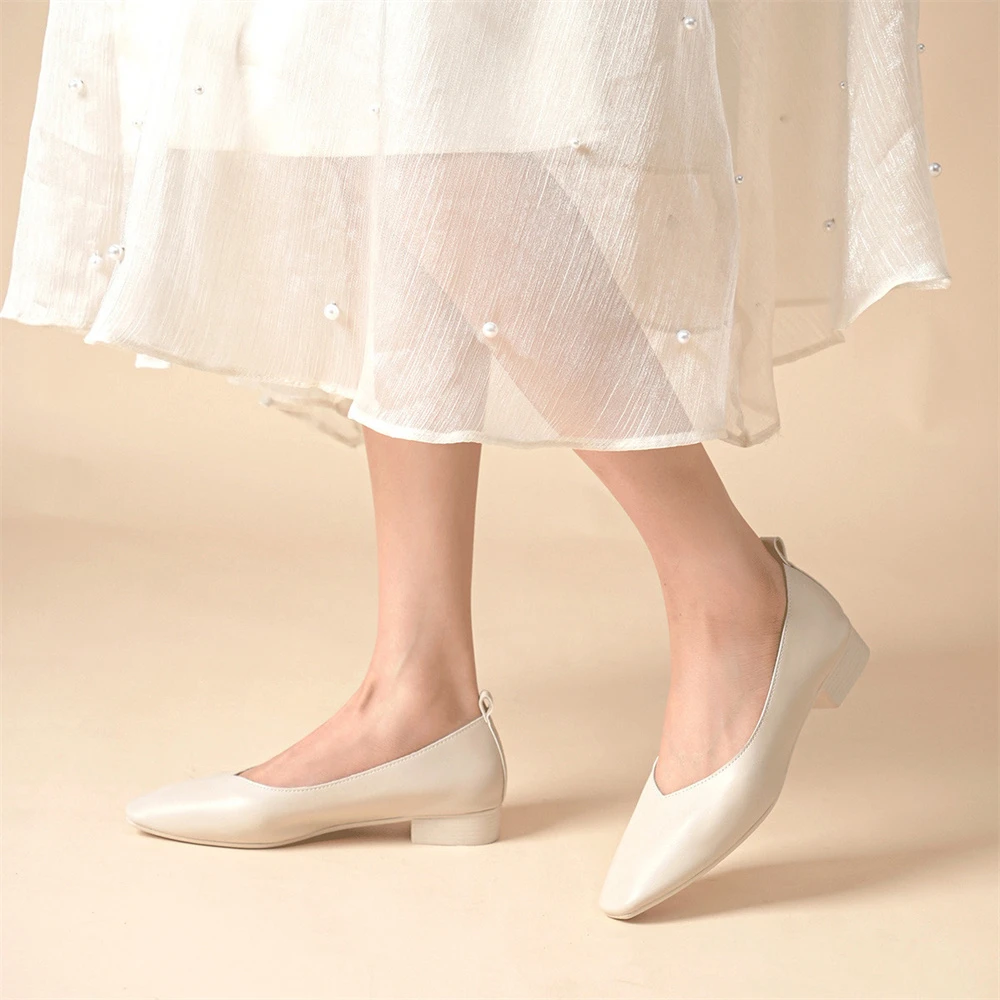 2025春秋季新品【商务通勤】轻便舒适套脚女单鞋子女