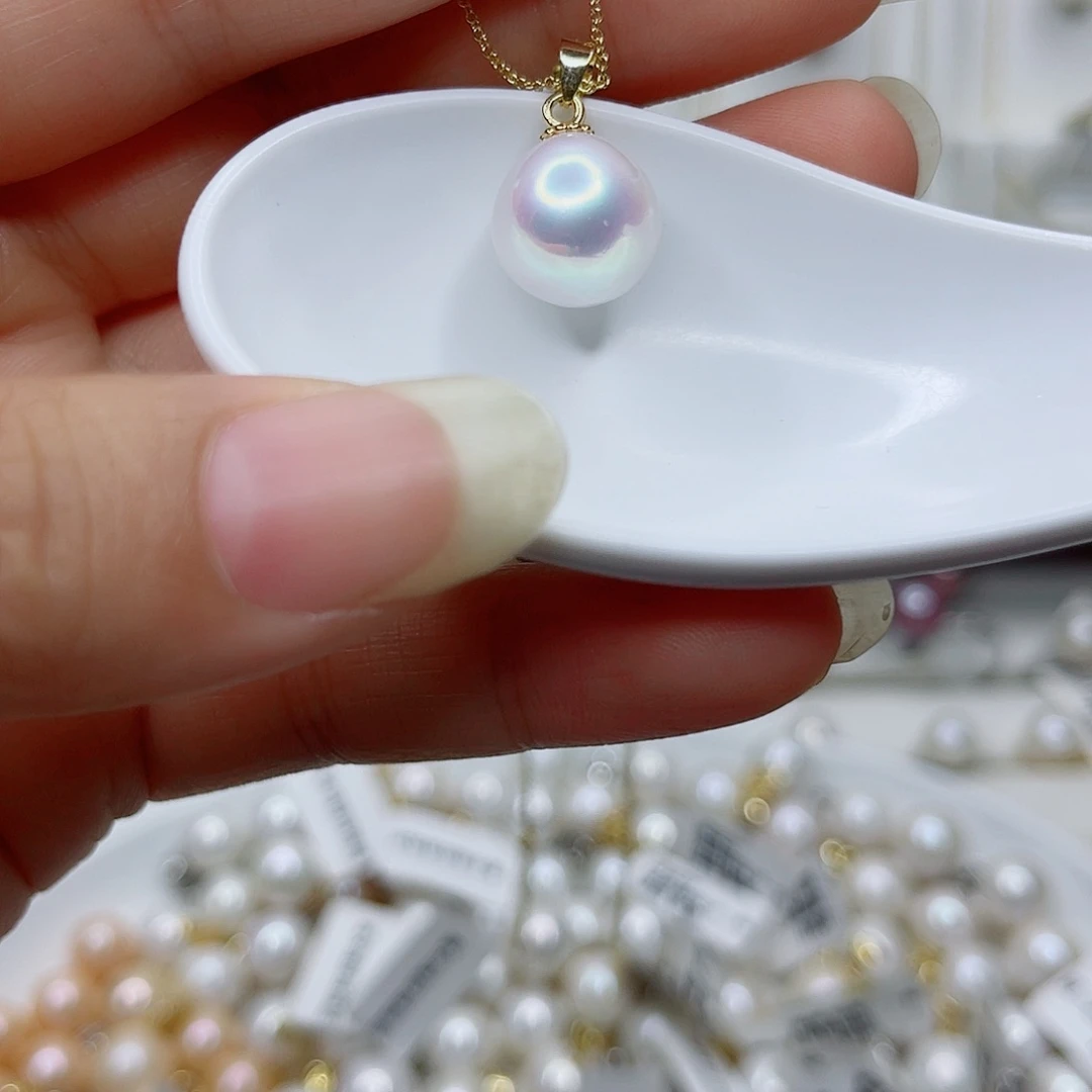 淡水珍珠合金吊坠(赠链)