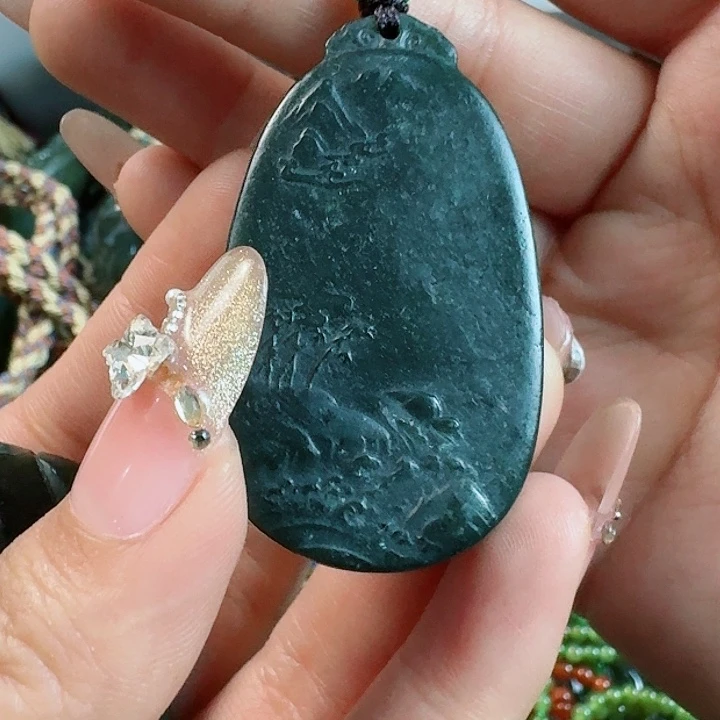 和田玉把件未镶嵌