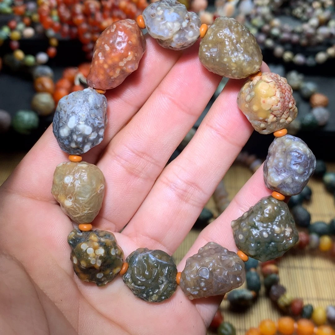 玛瑙/玉髓未镶嵌手链