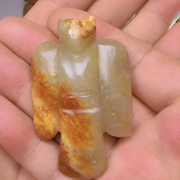 和田玉吊坠(不含链)未镶嵌