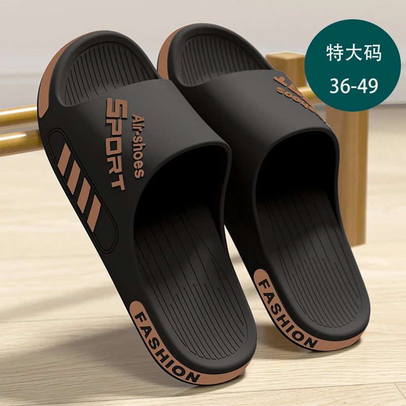 特大码36-49男士外穿拖鞋夏季新款厚底防滑不臭脚情侣凉拖鞋男款