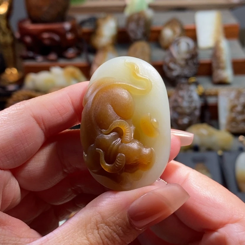 【闪购商品】和田玉（糖玉）吊坠未镶嵌