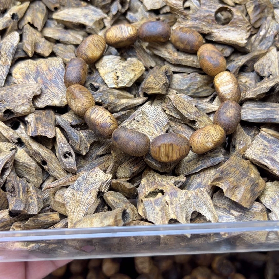 沉香碎屑沉香海南老白棋醇化老料单9克