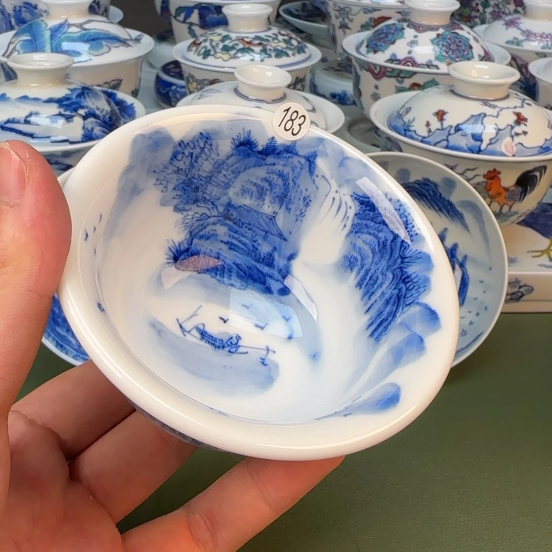 彦祖纯手工纯手绘茶具183
