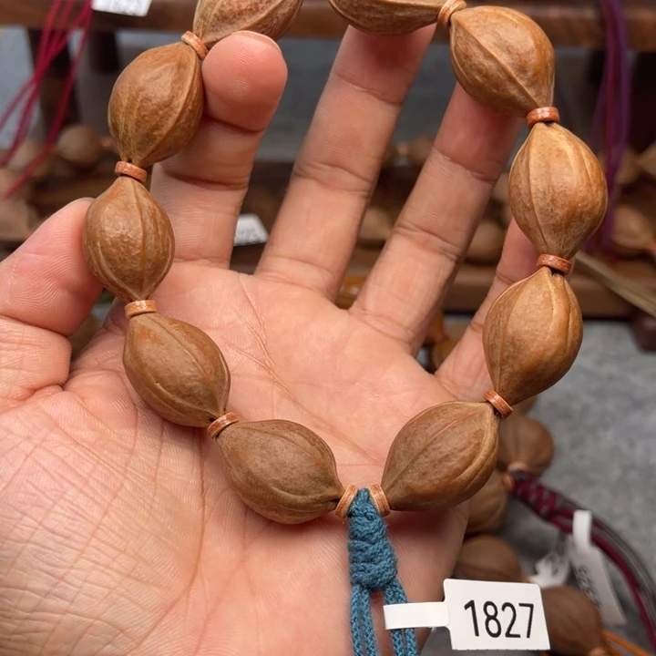 洋****手串/手链橄榄核18鲨鱼背