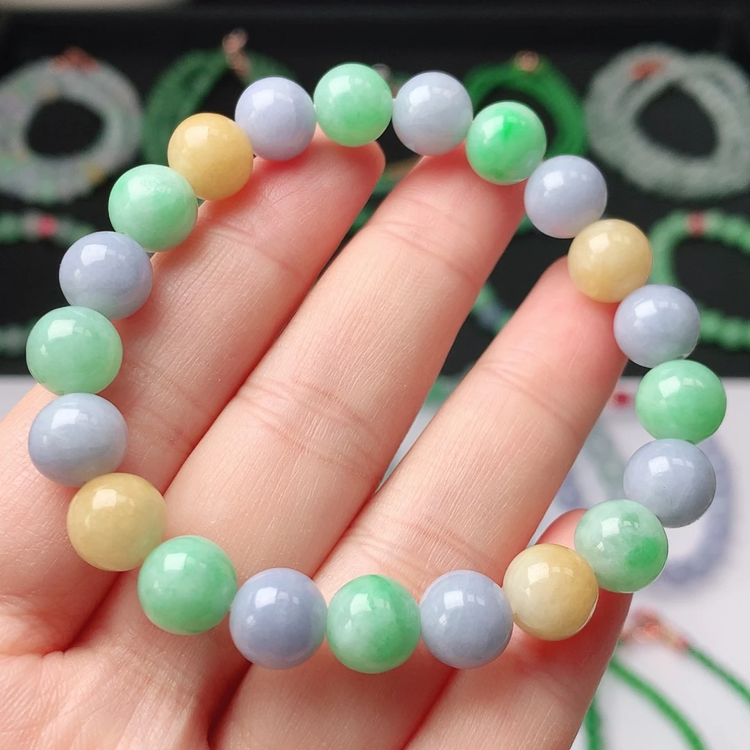 翡翠未镶嵌手链翡翠