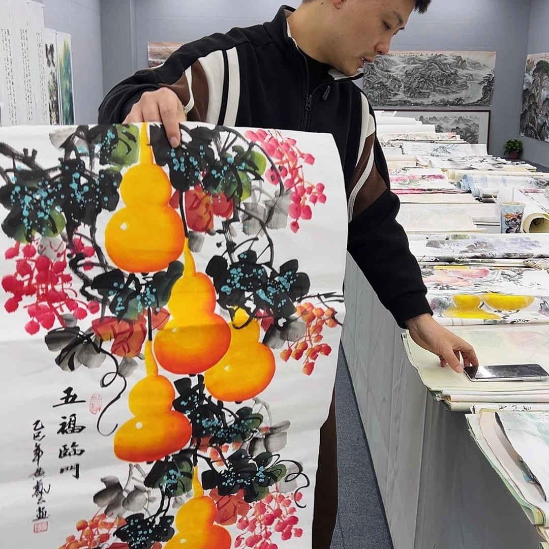 国画纯手绘作品欣赏