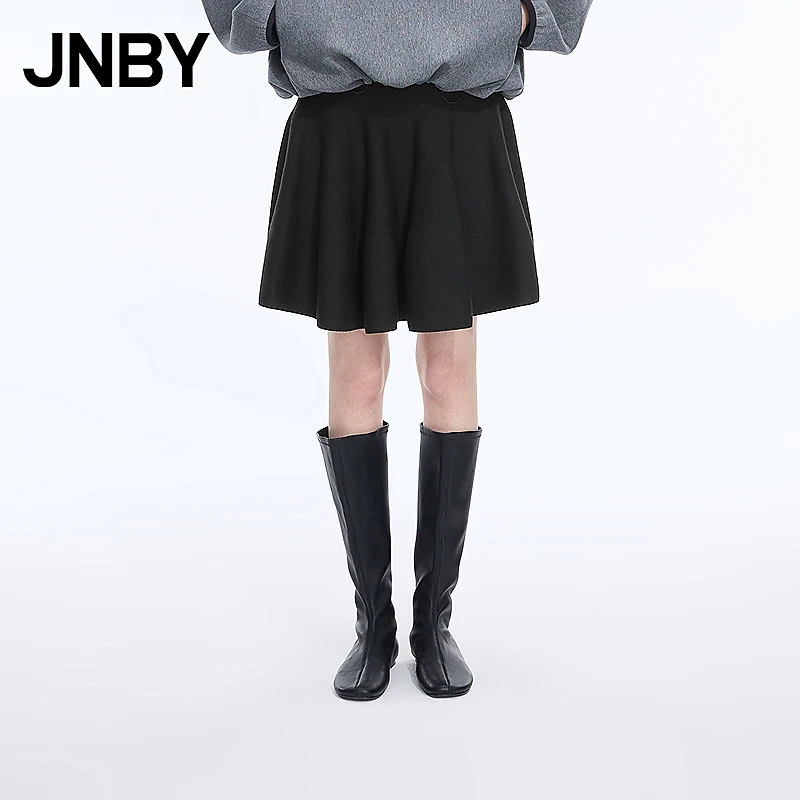【商场同款】JNBY/江南布衣25秋新品半身裙女A型含棉5P9D15210
