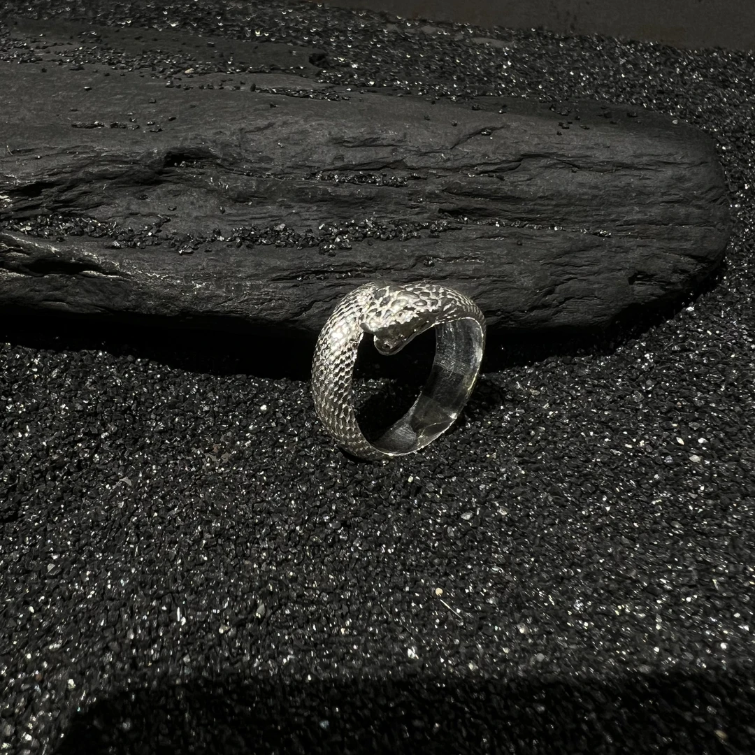 吊坠925银 灵史会馆-925银-蛇戒