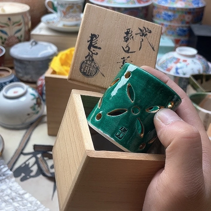 瓷片096 一人直播，看品直播间说序号