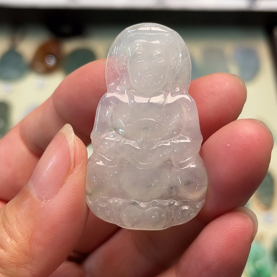 翡翠未镶嵌颈饰天然翡翠