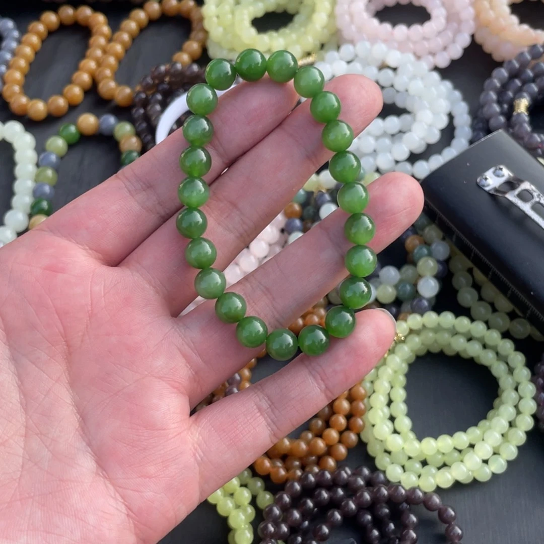 未镶嵌手串和田玉