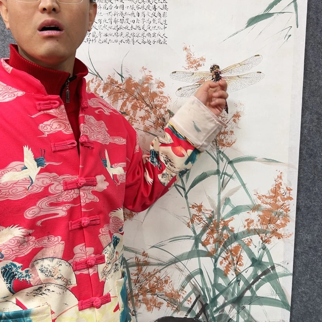 书法wjz老师亲笔手绘作品