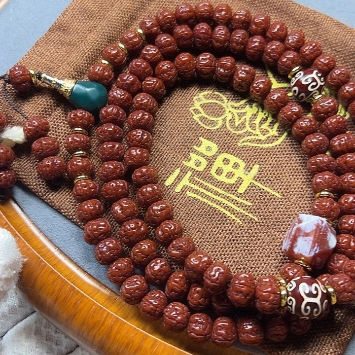 吊坠金刚菩提脖挂108颗老树
