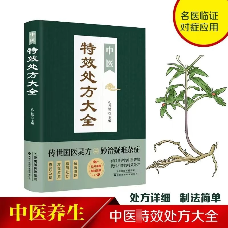 中医特效处方大全经典医书皮肤骨伤五官妇科男科儿科等临床