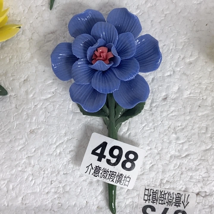 摆件手工制作陶瓷花