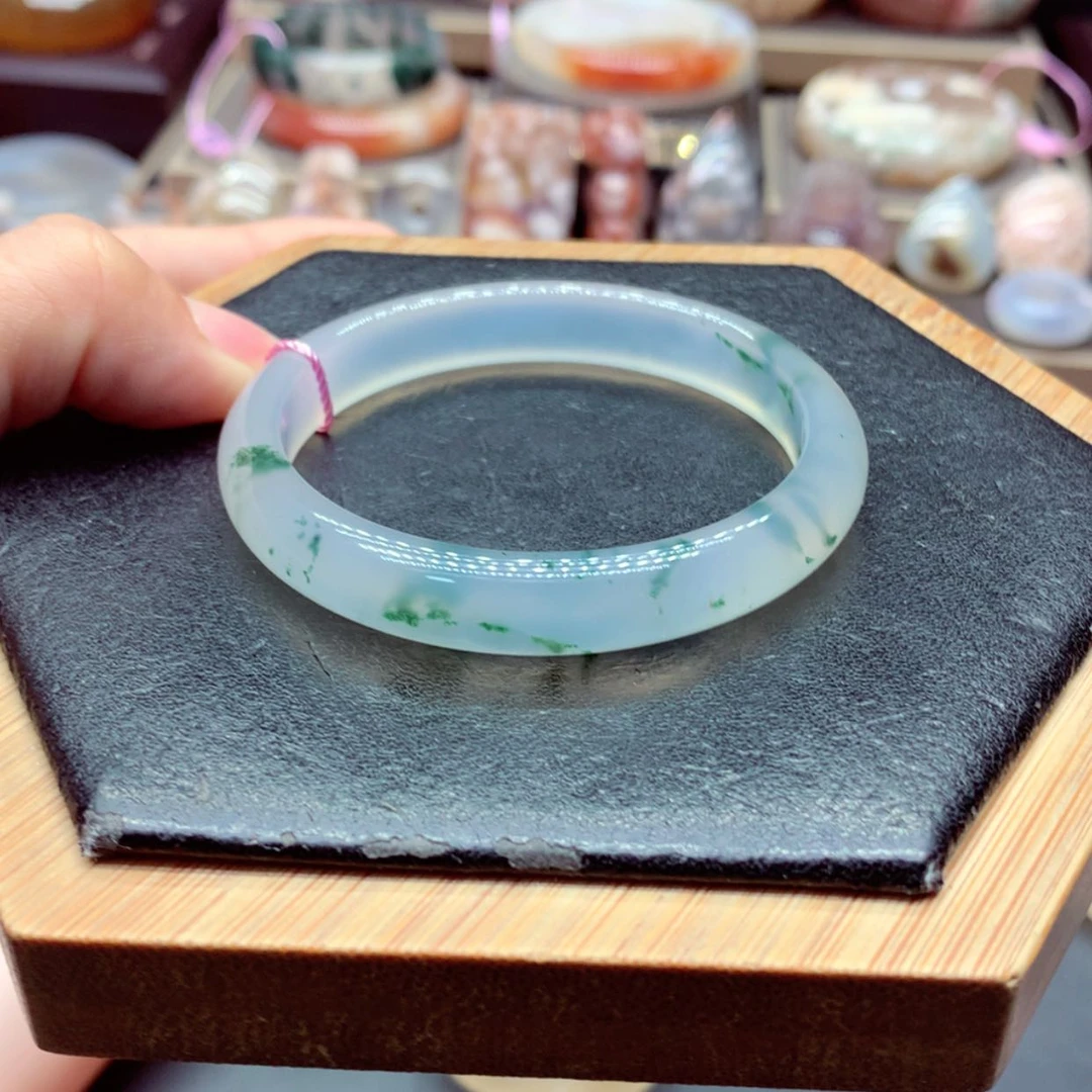 【闪购商品】玛瑙/玉髓手镯2未镶嵌云****活
