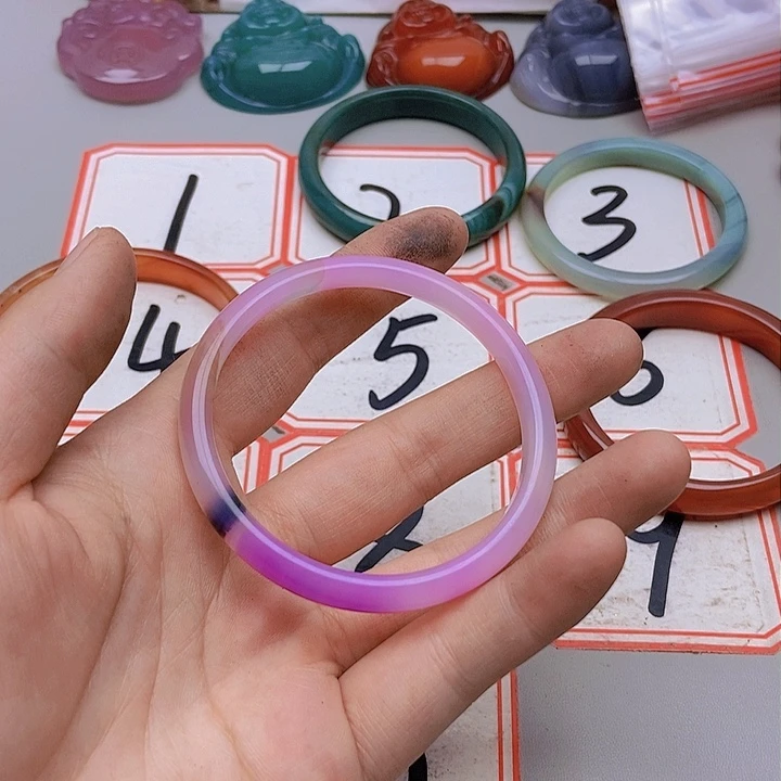 【闪购商品】玛瑙/玉髓未镶嵌珠宝半成品上****)